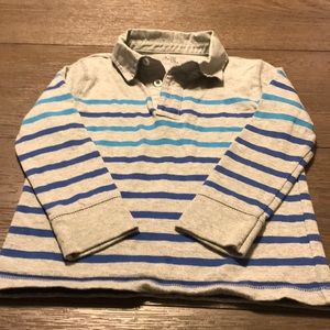 Boys long sleeve polo